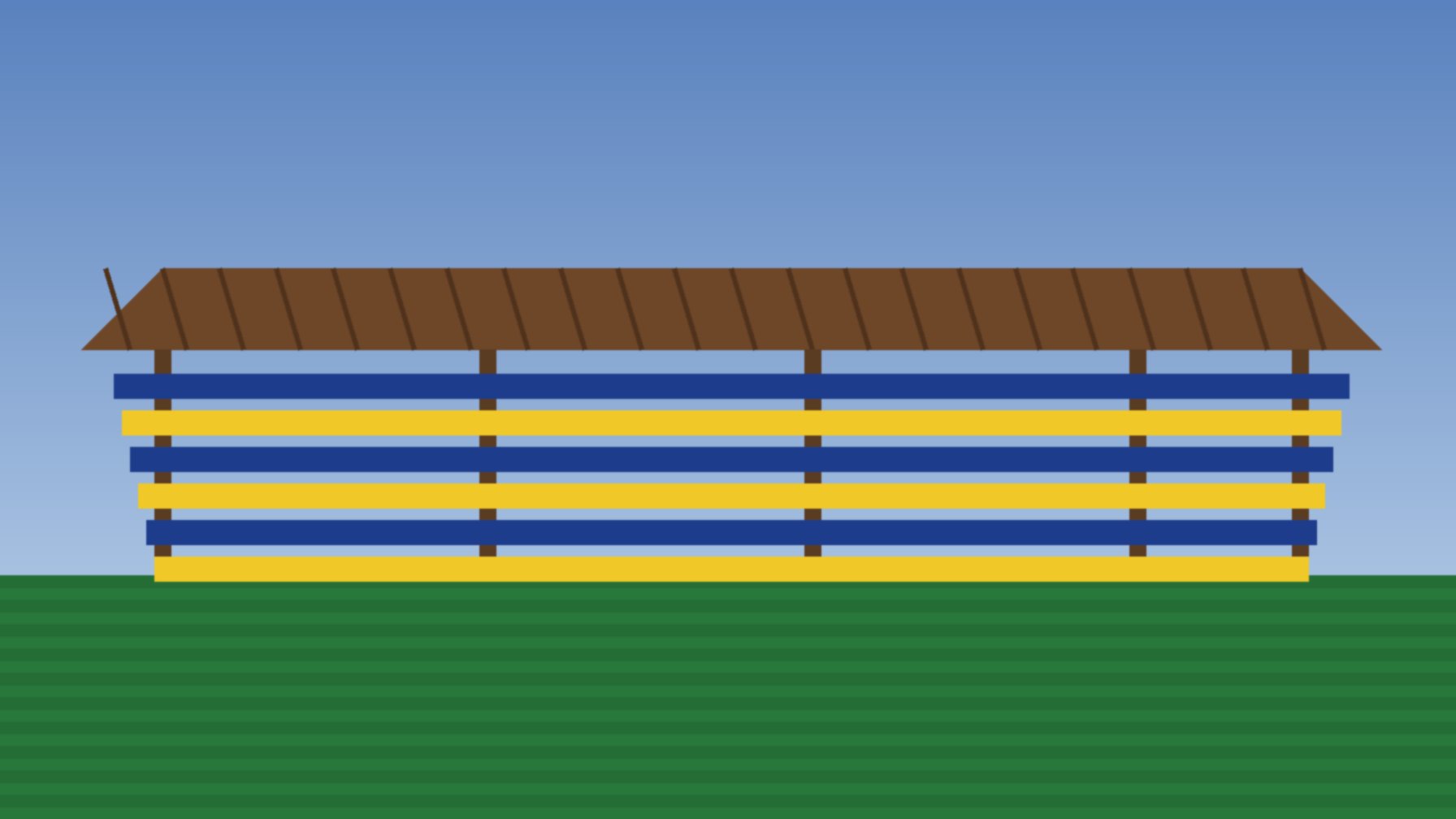 A Sport utcai stadion főlelátója — illusztráció
