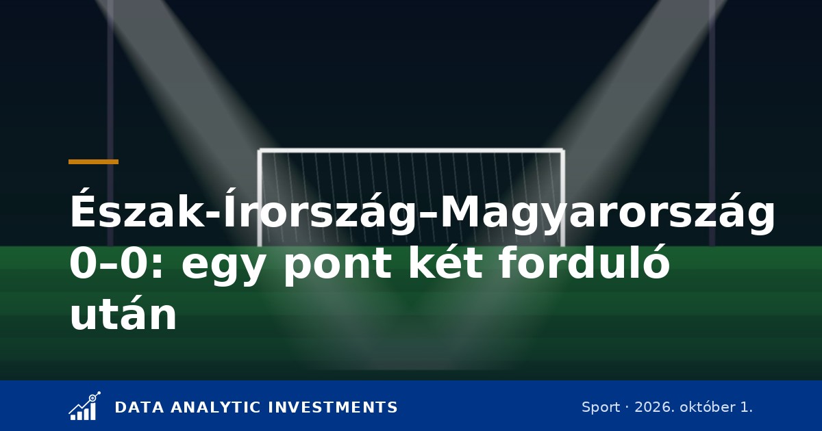 Észak-Írország–Magyarország 0–0 Belfastban: Bolla Bendegúz a 34. percben sérülten távozott, egy pont két forduló után, pénteken Georgia jön — mit rögzít a jegyzőkönyv, és mit nem