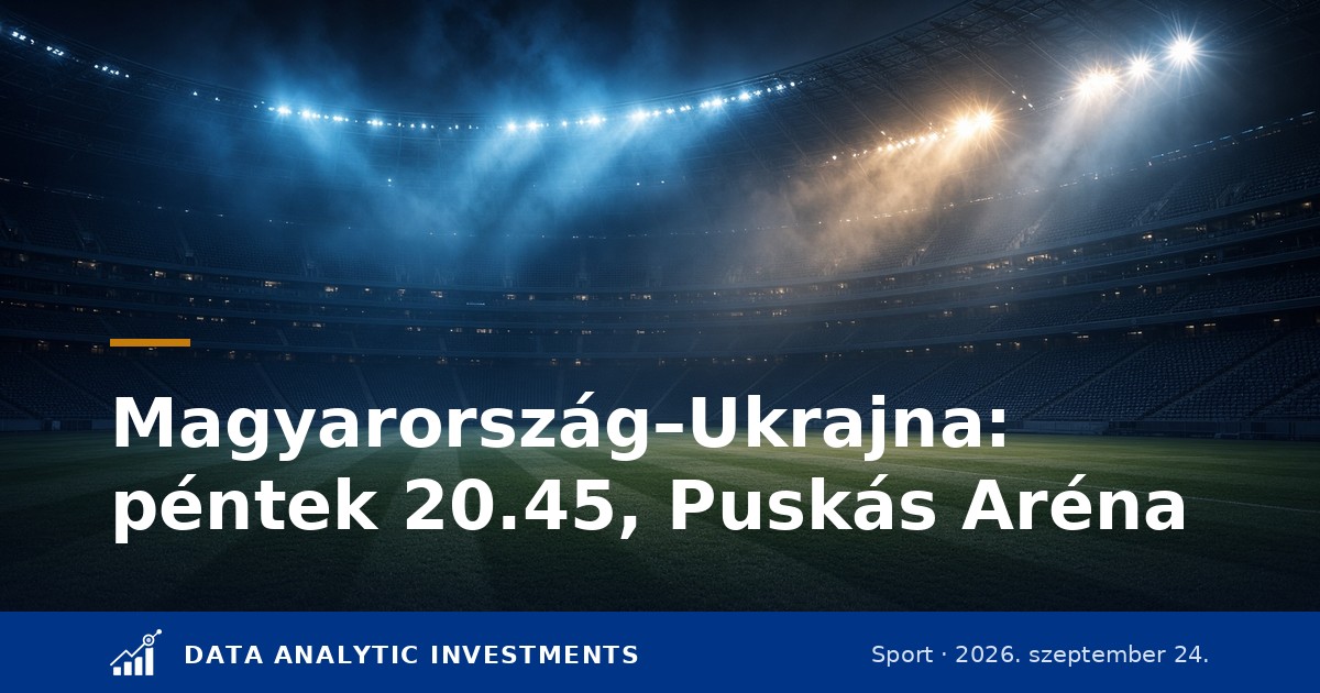 Magyarország–Ukrajna a Nemzetek Ligájában, szeptember 25., 20.45, Puskás Aréna: Sallai Roland és Varga Barnabás nélkül, hat mérkőzés november 17-ig a B-liga csoportjában — mit rögzítenek a közlések